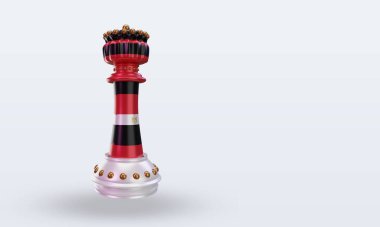 Satranç kralı Mısır bayrağı sol görüşü yansıtıyor