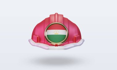 3D Mühendislik Mühendisi Tacikistan bayrağı
