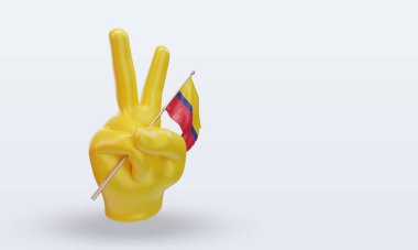 3d Barış Günü Venezuela bayrağı sol görüşü yansıtıyor