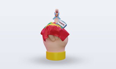 3d Diyabet Günü Grenada ön görünümü