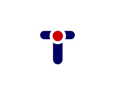 TI IT logo tasarım vektör şablonu