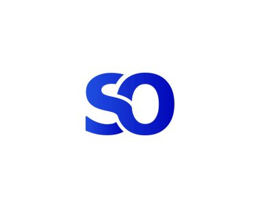 OS logo tasarım vektör şablonu