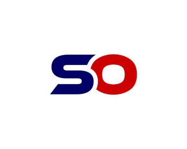 OS logo tasarım vektör şablonu