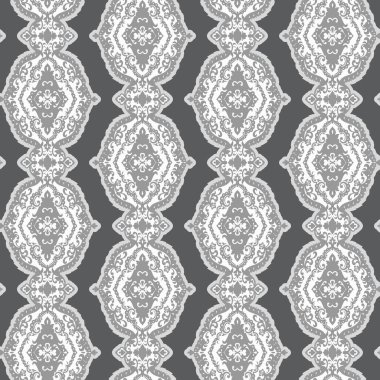 Vertical medallion stripe. seamless repeat Vector illustration. Perfect for various home furnishings, Bedding, Window treatment, Tabletop, paper products, scrapbooking, kitchen textiles ,bed in a bag