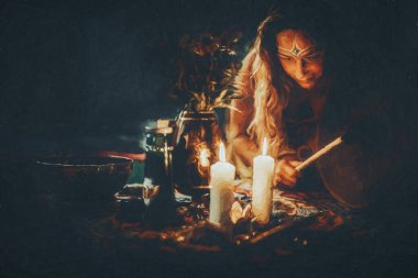 Kakao tören alanı, kalp açıcı tıp. Resim efekti.