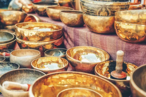 Beautiful tibetan bowl ready for meditative music