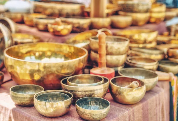 Beautiful tibetan bowl ready for meditative music