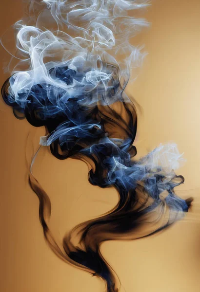 Fog Smoke Black Background — Stockfoto