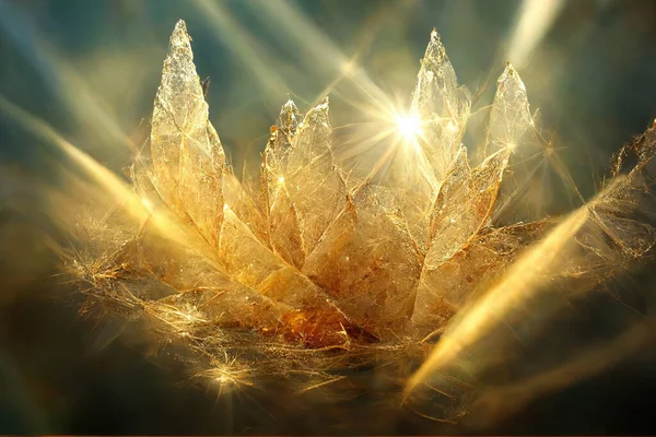 Beautiful Crystal Abstract Background Blur Crystal Background — Fotografia de Stock