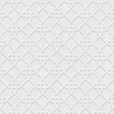 Grunge Açık Gri Arkaplanlı Geometrik Desen, Vektör Resimleri