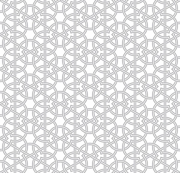 Seamless Geometric Pattern Light Grey Background Vector Illustration — Stock Vector