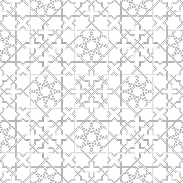 Açık gri arkaplanı olan kusursuz geometrik desen, Vektör Resimleri