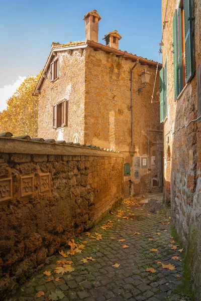 Obrázek Ulic Středověkého Města Sutri Laziu Itálii — Stock fotografie
