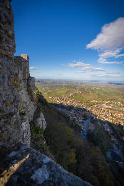 Imagen Guaita Primera Torre República San Marino — Foto de Stock