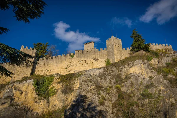 Obrázek Guaity Nebo První Věže Republiky San Marino — Stock fotografie