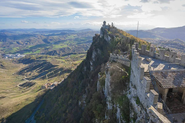 Image Cesta Tower Second Tower San Marino — Zdjęcie stockowe