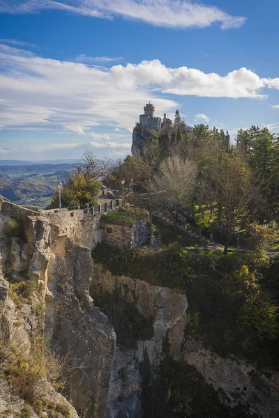 Image Cesta Tower Second Tower San Marino — Foto de Stock