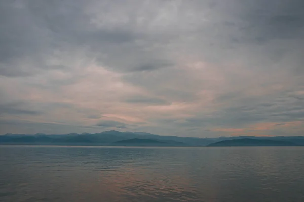 Paisagem Pitoresca Lago Baikal Região Irkutsk Rússia — Fotografia de Stock