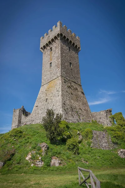 Ruínas Castelo Medieval Radicofani Toscana Itália — Fotografia de Stock