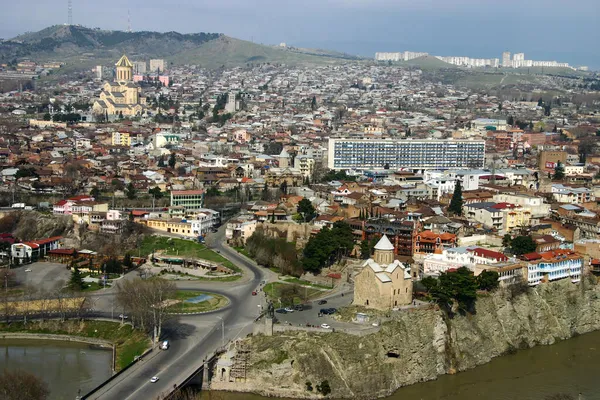 View Avlabari District Old Tbilisi — Stock Photo, Image