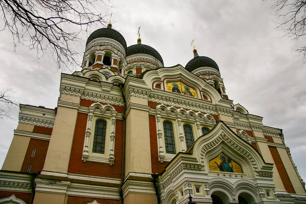 Alexander Nevsky Cathedral Tallinn Old Town — Stock Photo, Image