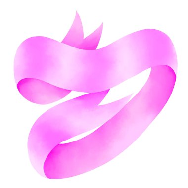 Kırpma yolu olan metin için el çizimi suluboya kurdele afişleri.