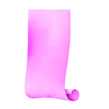 Kırpma yolu olan metin için el çizimi suluboya kurdele afişleri.