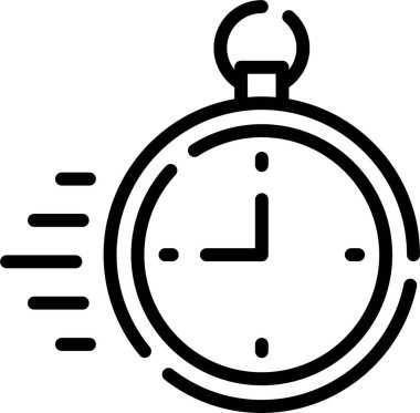 Web simgesi, illüstrasyon. zaman