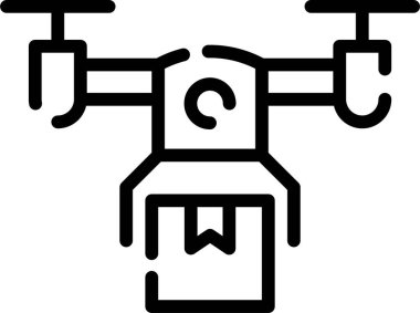 Web simgesi, illüstrasyon. Kargo