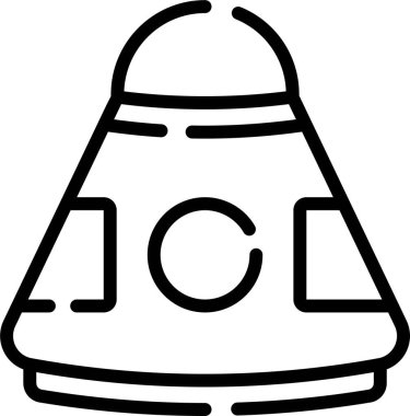 boşluk simgesi siyah ve beyaz