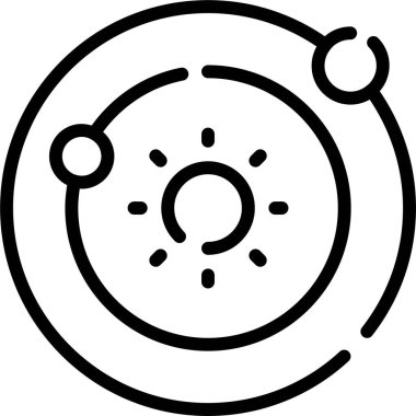 boşluk simgesi siyah ve beyaz