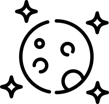 boşluk simgesi siyah ve beyaz