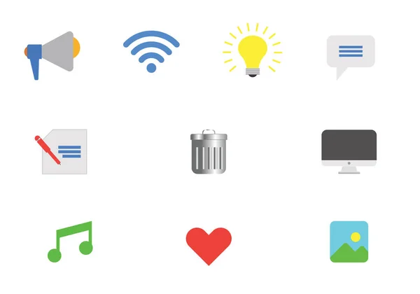 Sosyal simgeler evrensel paket modası 2022 tarzı beyaz arka planda izole. Ui UX simge tasarım ağı ve uygulama eğilimi