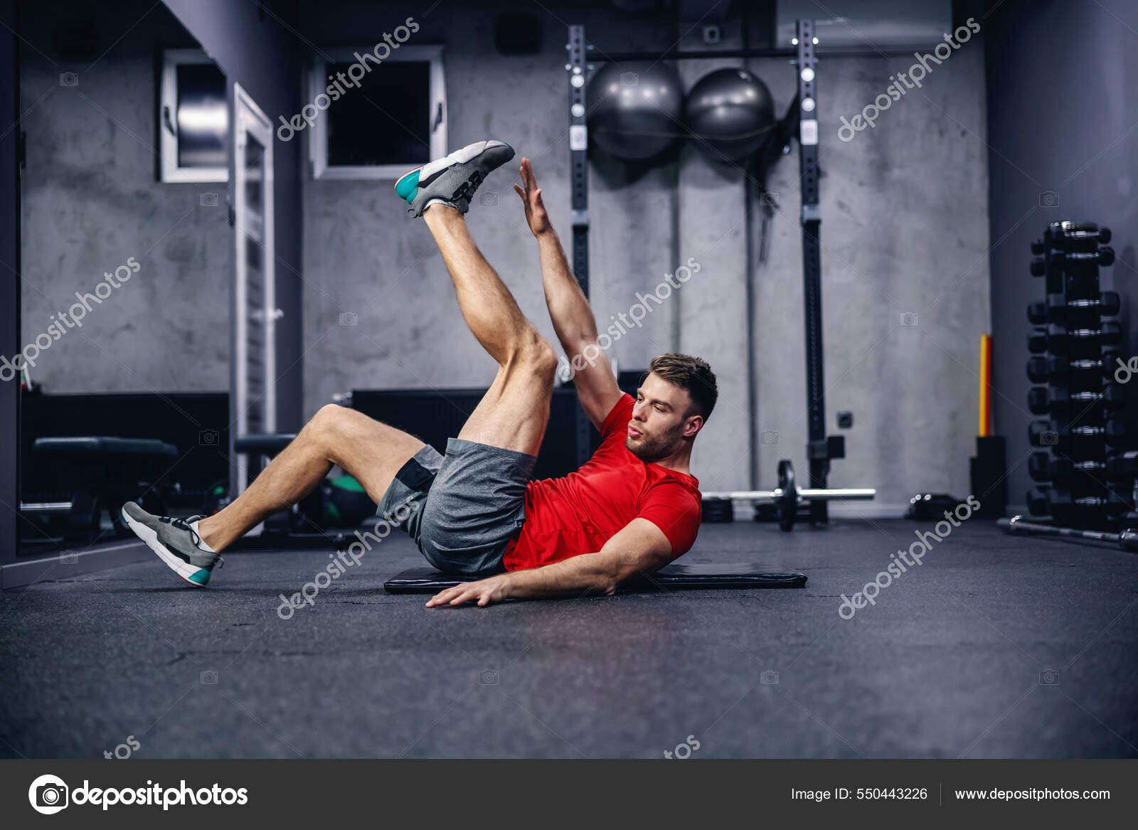 Cross leg ab workout sale