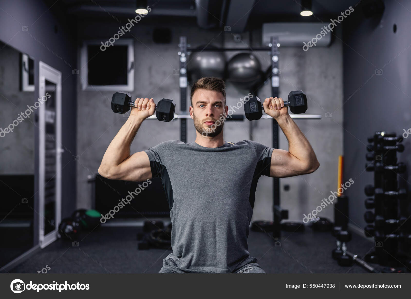 Alternating Dumbbell Curl Mancuerna Biceps Incline Dumbbell Curl