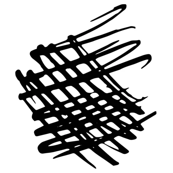 Vektorliniengitter Abstrakte Illustration — Stockvektor