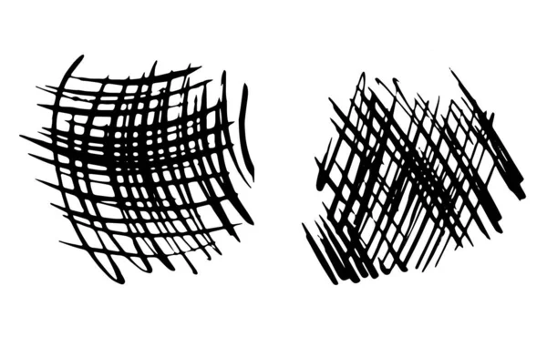Vektornetz Abstrakte Linienillustration — Stockvektor
