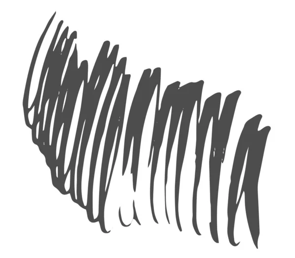 Vector Swirl Abstract Line Illustration — Archivo Imágenes Vectoriales