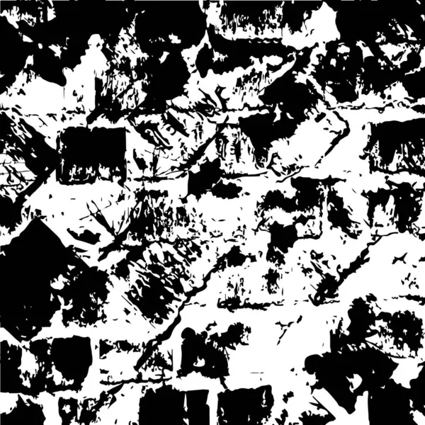 Абстрактная Черно Белая Гримаса — стоковый вектор