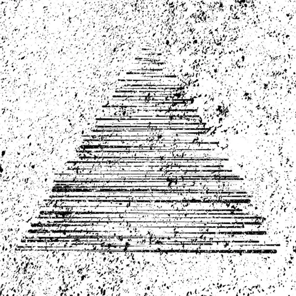 Grunge Forma Triângulo Abstrato —  Vetores de Stock