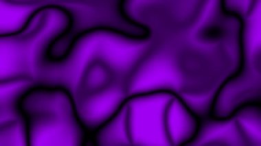 Mor sıvı fon. Soyut uzaylı formu. Kusursuz döngü. Üç boyutlu animasyon. Renkli, pürüzsüz bir doku. Başlıklar, videolar, animasyonlar, sunumlar, reklamlar için serin bir arkaplan olarak kullanmak için ideal
