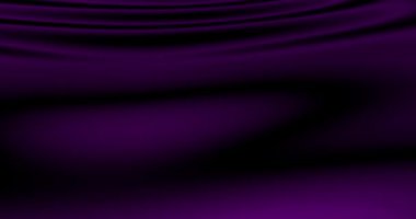 Mor dalgalı sıvı fon. Kusursuz döngü. Üç boyutlu animasyon. Renkli, pürüzsüz bir doku. Başlıklar, videolar, animasyonlar, sunumlar, reklamlar için serin bir arkaplan olarak kullanmak için ideal