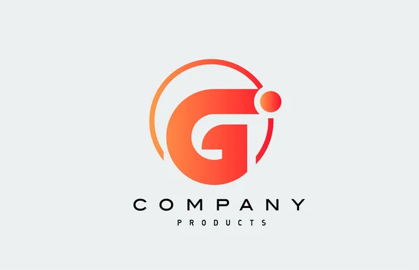 Alfabetet Bokstav Logotyp Ikon Kreativ Design För Företag Och Företag — Stock vektor