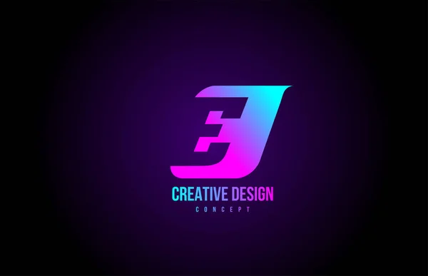 Alfabet Letter Logo Pictogram Roze Kleur Ontwerp Voor Bedrijf Bedrijf — Stockvector