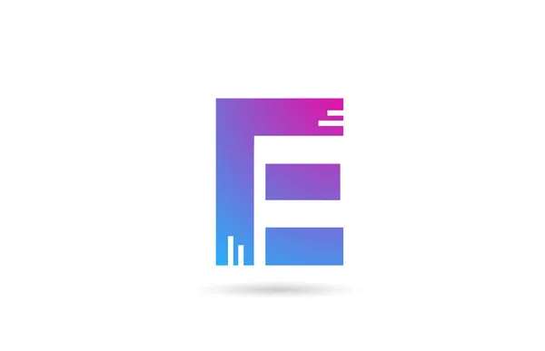 Lettre Alphabet Logo Pour Les Entreprises Les Entreprises Modèle Couleur — Image vectorielle