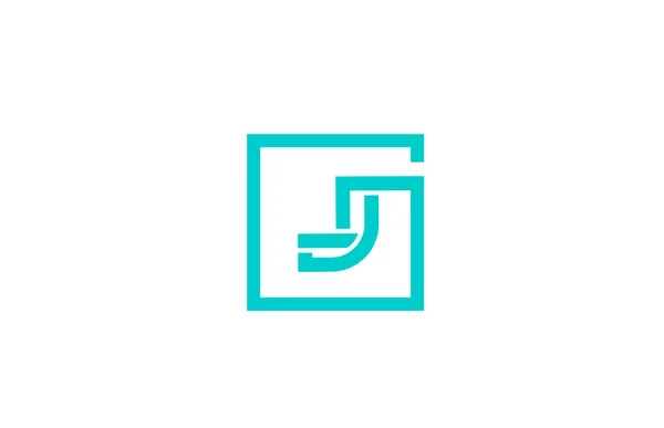 Lettre Alphabet Logo Icône Design Modèle Créatif Pour Les Entreprises — Image vectorielle