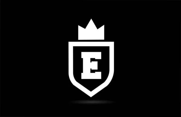 Иконка Логотипа Буквы Изображением Королевской Короны Творческий Соблазн Бизнеса Компании — стоковый вектор