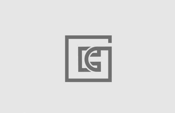Linia Alfabet Litera Logo Projekt Ikony Kreatywny Szablon Dla Biznesu — Wektor stockowy