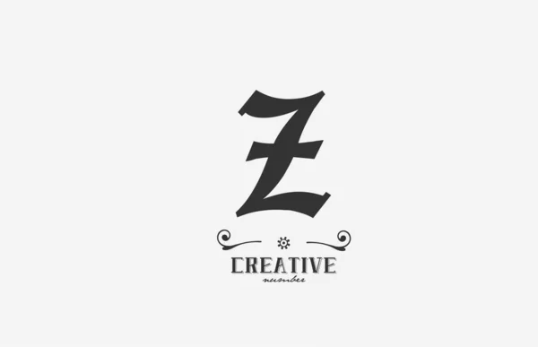 Vintage Alfabet Letter Logo Pictogram Ontwerp Creatief Sjabloon Voor Bedrijven — Stockvector