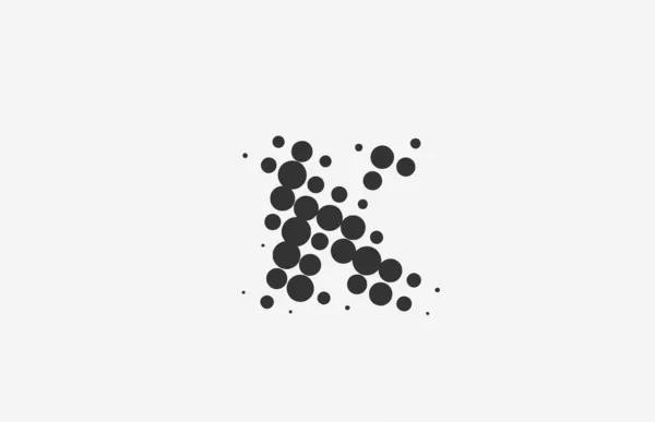 Punto Alfabeto Letra Logotipo Icono Diseño Plantilla Creativa Para Negocios — Archivo Imágenes Vectoriales